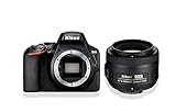 Nikon D3500 Digital SLR im DX Format mit AF-S DX 35mm 1:1,8...