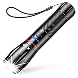 Blukar LED Taschenlampe Aufladbar, 2000 Lumen Extrem Helle...