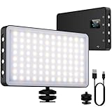 NinkBox LED Video Licht Videoleuchte Kamera 96 dimmbare LEDs...