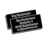 2X Micro Drohnen Kennzeichen 20x10mm, Drohnenplakette 0,4g...