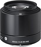 Sigma 60mm F2,8 DN Art Objektiv (46mm Filtergewinde) für...