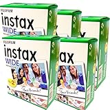 Fujifilm Instax Wide Set mit 5 Boxen à 20 Rollen (100...