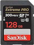 SanDisk Extreme PRO SDXC UHS-I Speicherkarte 128 GB (V30,...