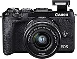 Canon EOS M6 Mark II Systemkamera Gehäuse - mit Objektiv...