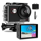 Apexcam Pro Action Cam 4K 20MP Sportkamera WiFi...