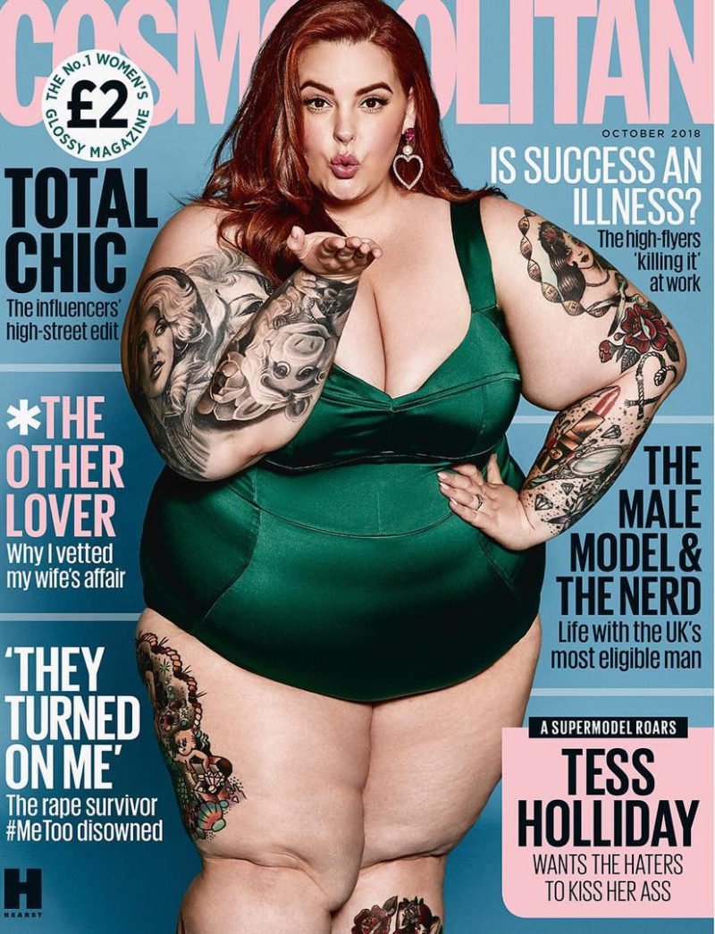 Beruehmte Plus Size Models Tess Holliday