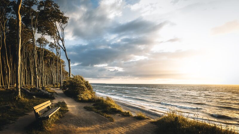 ETTR: Sonnenuntergang an der Ostsee