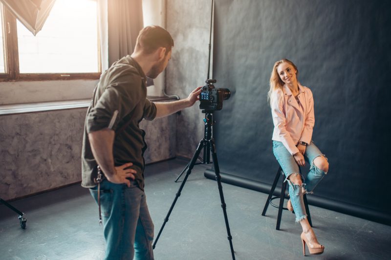 fashion fotografie im studio