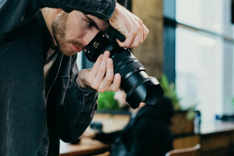 Fotograf Markenidentität und Branding