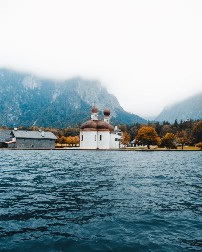 Landschaft Fotolocation St. Bartholomä in Bayern