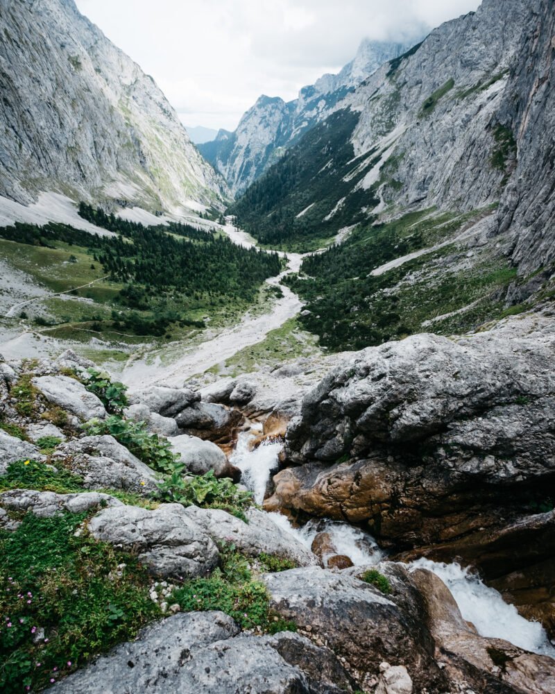 Höllentalklammm in Bayern Fotografie