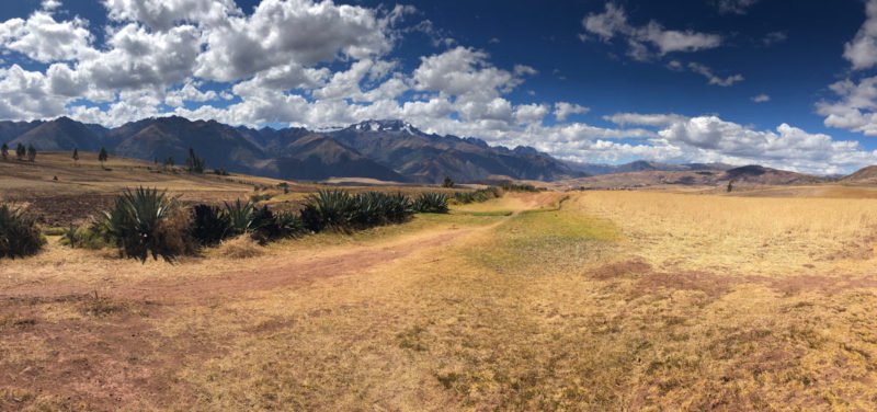 Panoramafotografie nach dem Stitching Prozess