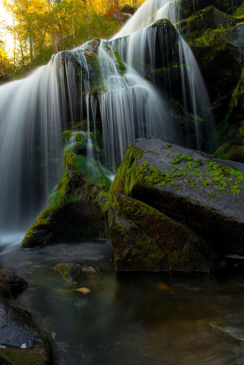 Polfilter Wasserfall