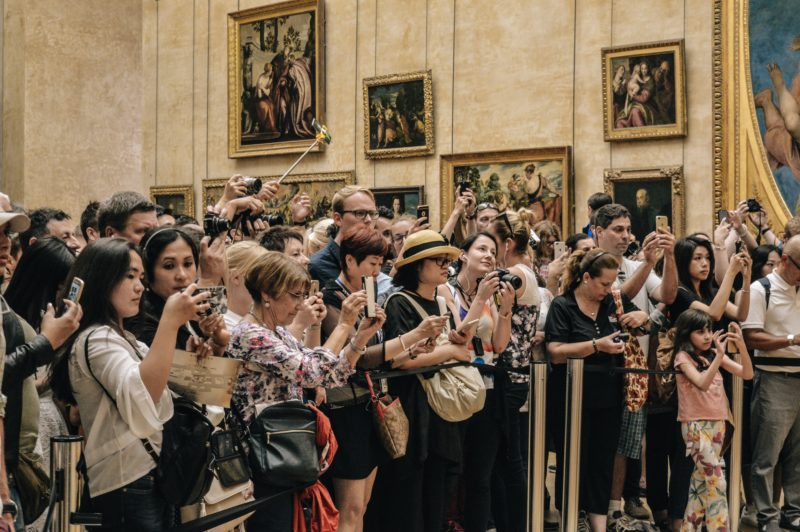 Reisefotografie Touristen Menschennmenge