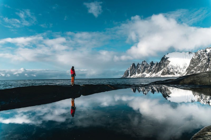 spiegelungen fotografieren anleitung berge see