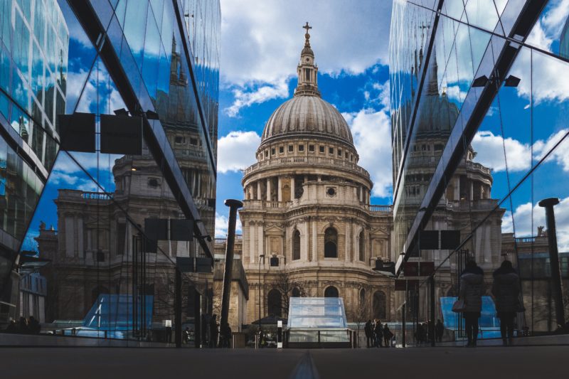 Spiegelungen fotografieren- Gebäude-London