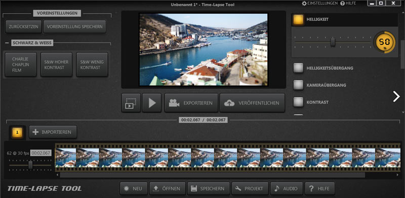 timelapse erstellen software tools