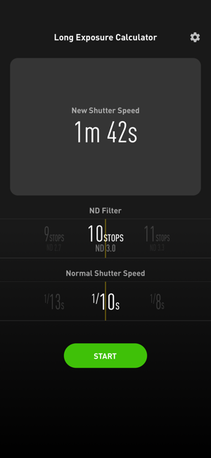 ‎Long Exposure Calculator Screenshot