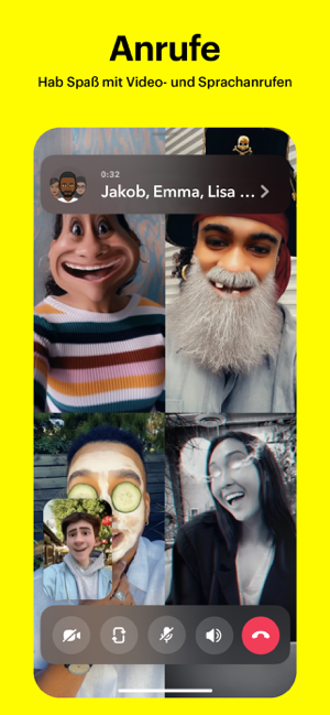 ‎Snapchat: Chatte mit Freunden Screenshot