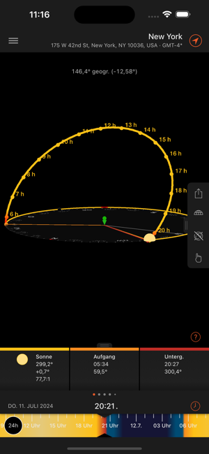 ‎Sun Surveyor Lite Screenshot