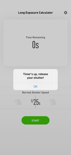 ‎Long Exposure Calculator Screenshot