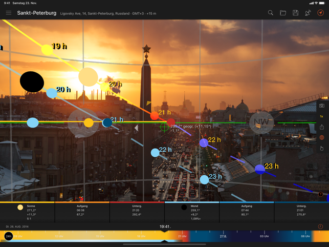 ‎Sun Surveyor (Sonnenvermesser) Screenshot