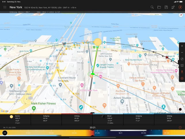 ‎Sun Surveyor (Sonnenvermesser) Screenshot