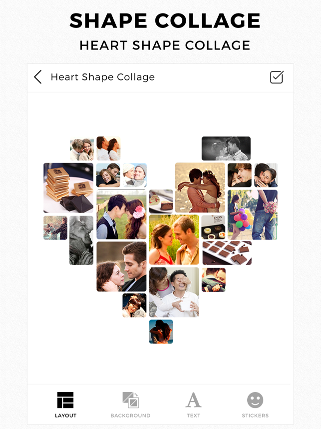 ‎Magic Shape Collage Screenshot