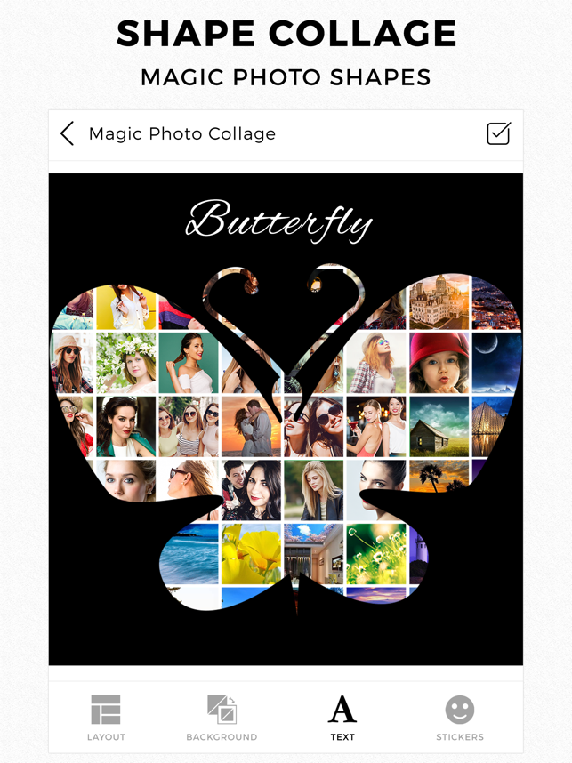 ‎Magic Shape Collage Screenshot