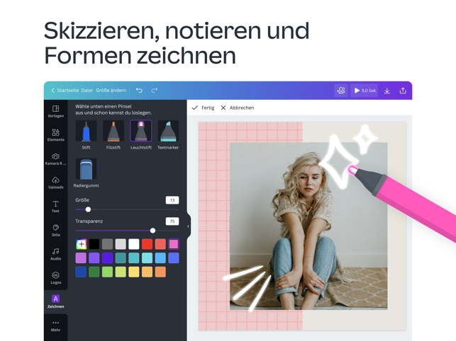 ‎Canva: Foto & Video Editor Screenshot