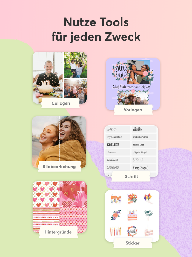 ‎PicCollage: Bilder bearbeiten Screenshot