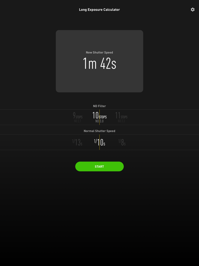 ‎Long Exposure Calculator Screenshot