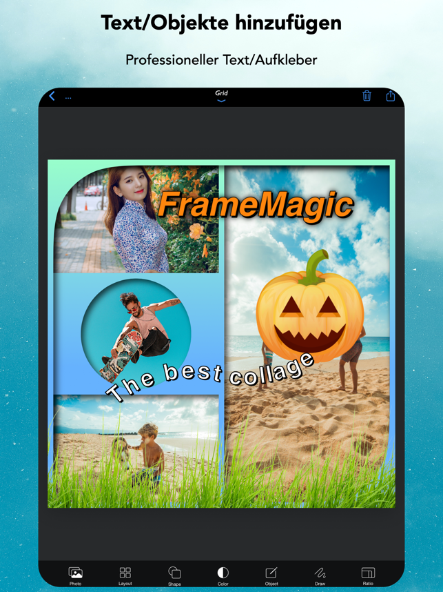 ‎FrameMagic - Collage-Macher Screenshot