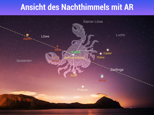 ‎Star Walk - Sternen App Screenshot