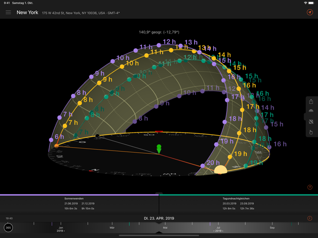 ‎Sun Surveyor Lite Screenshot