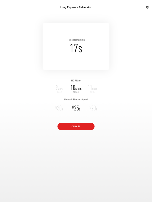 ‎Long Exposure Calculator Screenshot