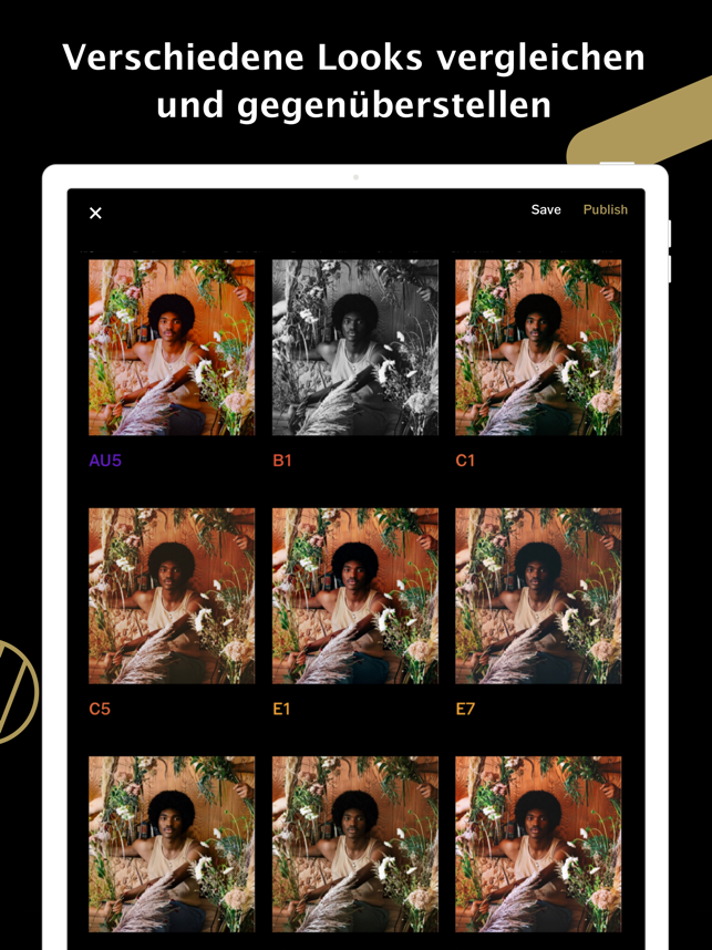 ‎VSCO: Foto- und Video-Editor Screenshot