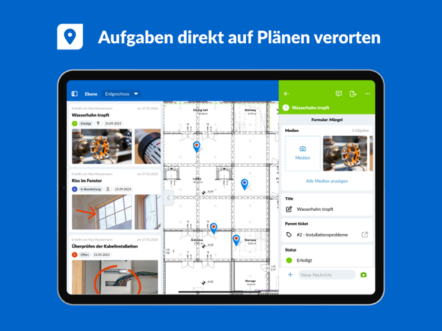 ‎PlanRadar - Die Baustellen App Screenshot